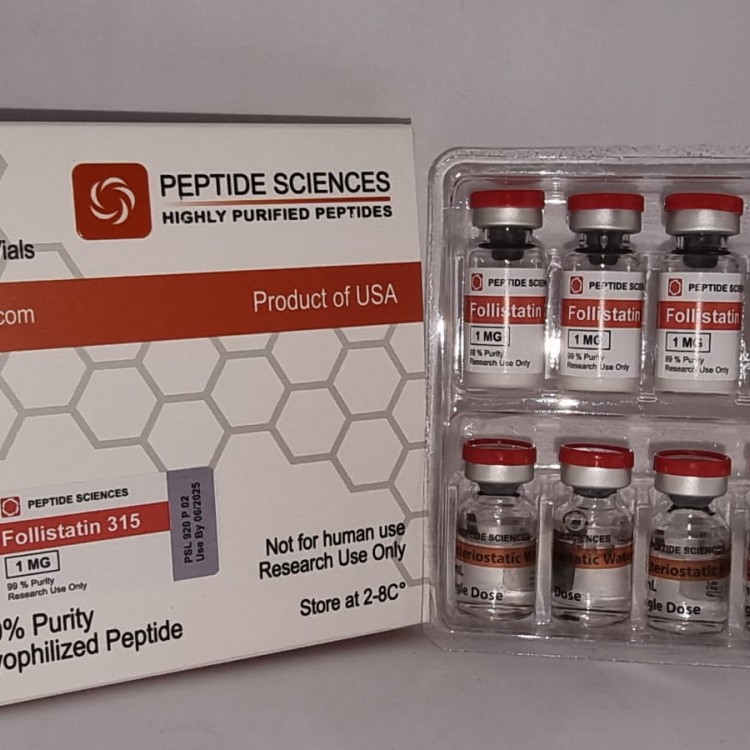 Peptid Sci̇ences Follistatin 315 1 Mg 5 Flakon + Anti̇i̇bakteri̇yel Su